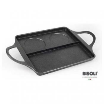 Piastra BBQ 40x24 cm Dr. Green Alluminio Presufuso
