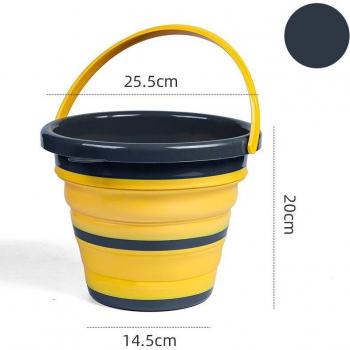 Seau pliable 5L pour lavage extérieur