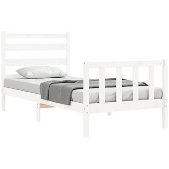 VidaXL Massivholzbett 90x190 cm Kiefernholz
