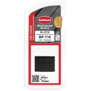 Batería HAHNEL HL-C718 (reemplaza Canon BP-718)