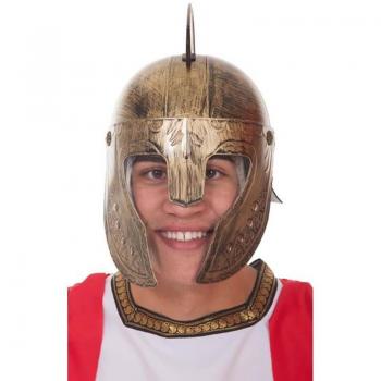 Casco de Centurión Romano Dorado para Disfraces