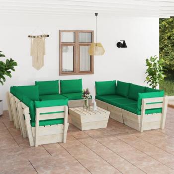 Paletes de Lounges em Madeira de Abeto – Conjunto 9