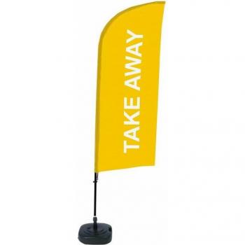 Showdown Displays Take Away Strandflagge