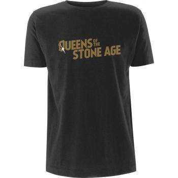 T-shirt metallizzata unisex con logo Queens Of The Stone Age