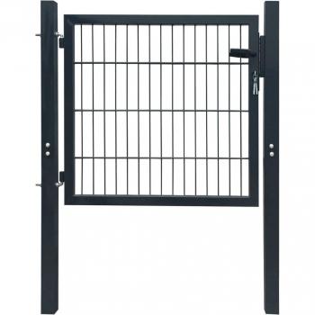 Acier anthracite portillon Prolenta Premium 105 × 150 cm