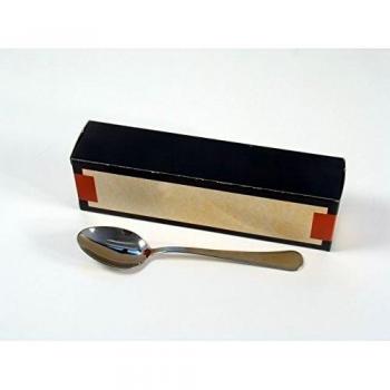 Silver Finish Valencia Table Spoon Bundle – 12 Count, 20 × 5 × 5 cm – ORYX