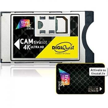Digiquest CAM Tivùsat 4K Ultra HD