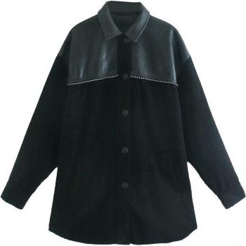 Manteau à Perles et Velours pour Femme