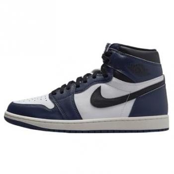 Jordan AIR JORDAN 1 RETRO HIGH OG « MIDNIGHT NAVY » – Sneakers de basket haute pour homme – Taille 44,5 EU