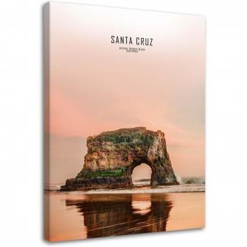 Peinture murale Santa Cruz 40x60 – Lac de Montagne