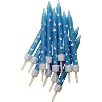 Constellations Enchantées – Bougies Festives (12) One Size Bleu