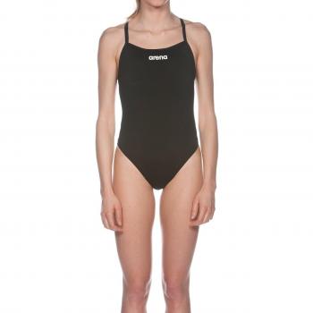 Arena Costume da Bagno Solid Light Tech High Donna Nero