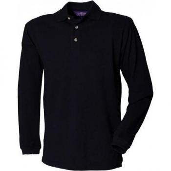 Tee Polo Henbury a manga larga para hombre