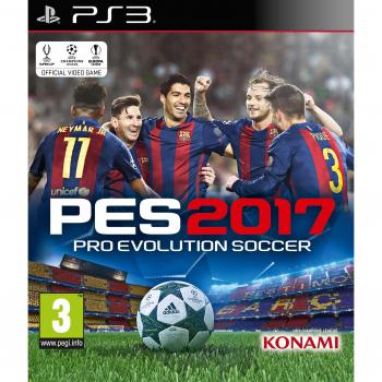 Gioco di calcio Pro Evolution Soccer 2017 per PS3