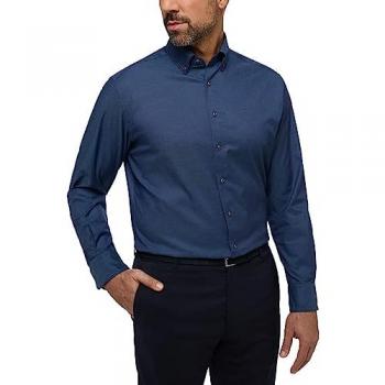 ETERNA Twill Langarmhemd für Männer in Größe 44
