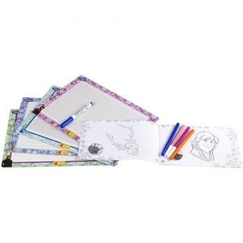 Pack artistique La Reine des Neiges (LISCIANIGIOCHI) – Ardoises, Feutre effaçable