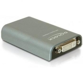 Delock USB 2.0 DVI-VGA-HDMI Schnittstelle Adapter
