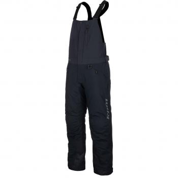 Klim Keweenaw Asphalt Bib Pants – Black (S, Male)