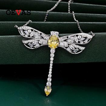 Collar de Libélula de Plata de Ley 925 con Cadena de 40+3cm para Mujeres