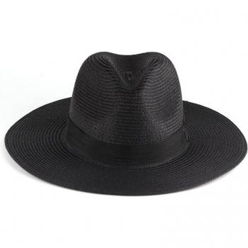 Chapeau de paille pliant pour la plage