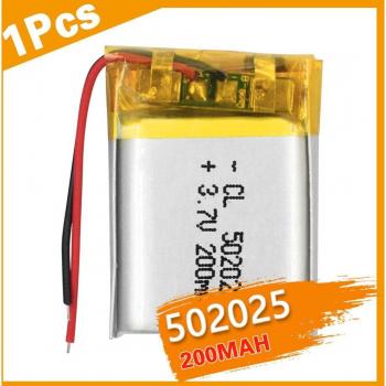 Batterie compacte Li-polymère 3.7V 200mAh pour haut-parleurs Bluetooth