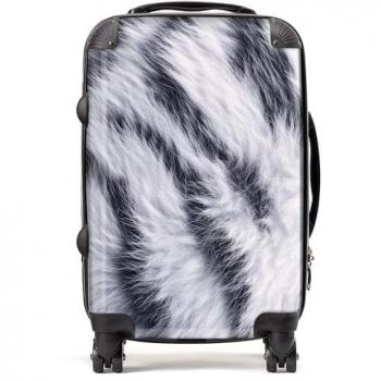 Warren Reed Geometric Chevron Travel Bag – 10” Green Canvas