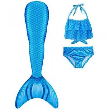Hejin Cola de Sirena Ideal para Nadar G4 120 Niños