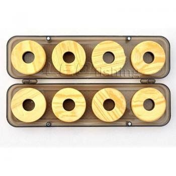 8pcs Fishing Line Winding Foam Storage Set