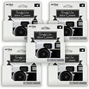 White Vibe 36 Exposure 5-Piece Camera Bundle