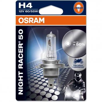 OSRAM 12V Night Racer 50 H4 Bulb