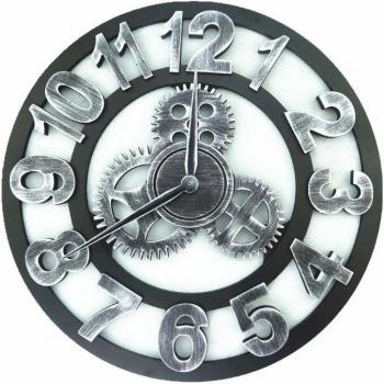 European Style Hanging Wooden Clock