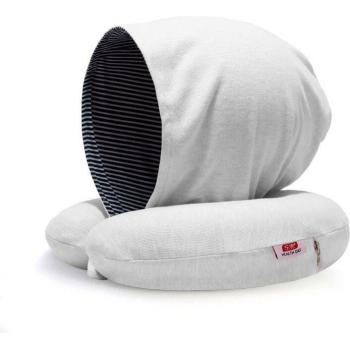 Oreiller ergonomique U à capuche pour le bureau