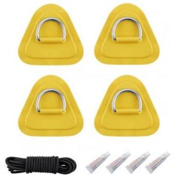 Patch D‑Ring 1 Pack – Fixation Antidérapante pour Canoë