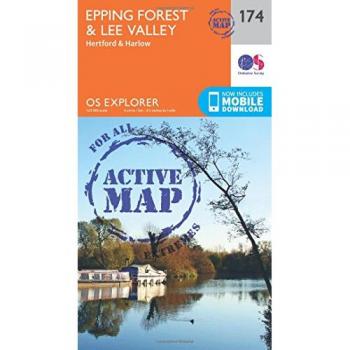 OS Explorer Map Active (174) Epping Forest & Lee Valley (OS Explorer Active Map)