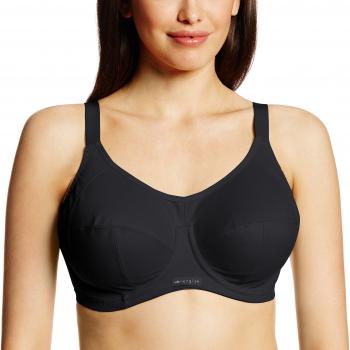 Elomi Energise Black Wired Bra 36E