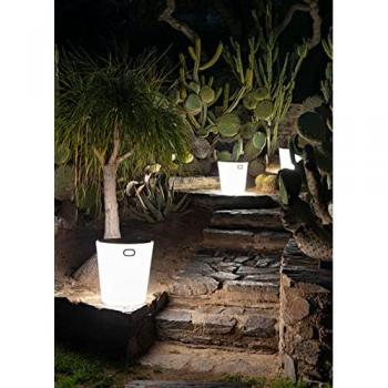 Tabouret Lumineux Inoui Carbone Blanc 47 cm