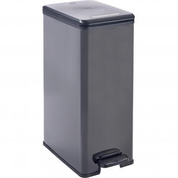 Slim Curver 40 L Black Waste Bin