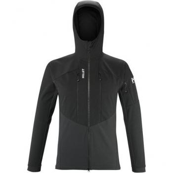 Giacca con cappuccio Millet White Shield colore nero