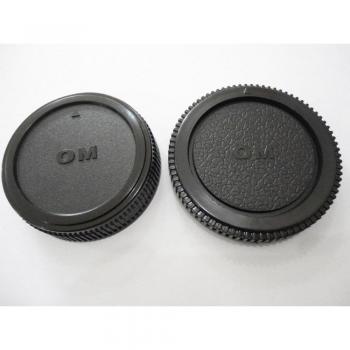 Olympus OM E620 E520 E510 E500 E5 Rear Lens Cap and Body Cap