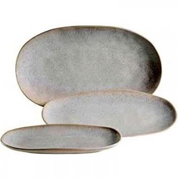 Mäser 931917 Set aus 3 Servierplatten im Vintage-Stil
