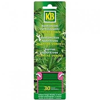 KB Fertilizzanti in Bastoncini per Piante Verdi 30pz