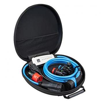 Nrg Kick 32A 5 m Set Ricarica Auto Elettrica Tipo 2, 22 kW, GPS & Adattatore