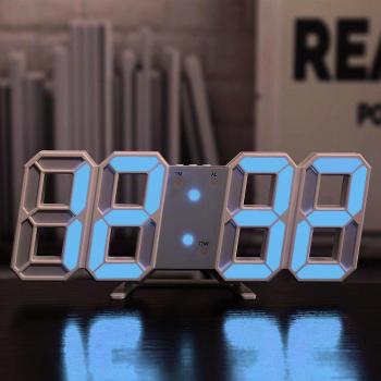 Reloj de Pared 3D con Atenuación