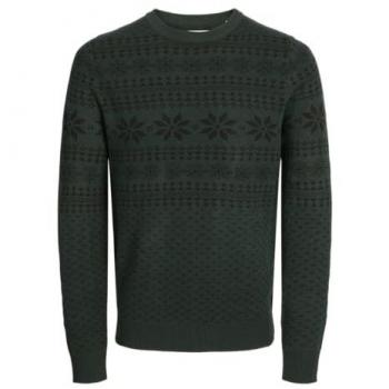 Jack & Jones: Maglione Natalizio Gabriel in Nero