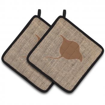 Caroline's Treasures BB1094-BL-BN-PTHD Pot Holders