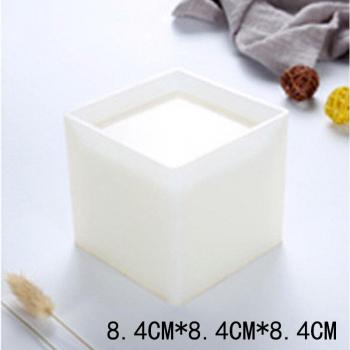 Moule en silicone résine bijoutier cylindre blanc