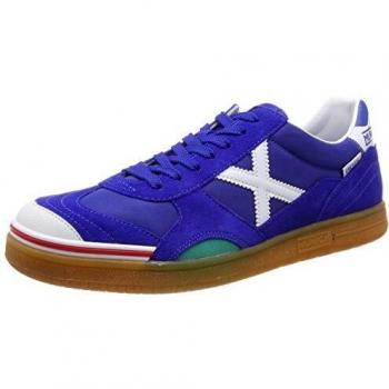 Munich Gresca Indoor Sports Shoes – Blue, UK 10.5 (Men)