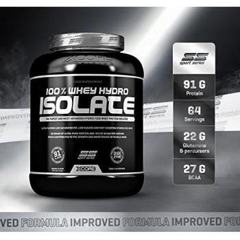 Prozis Whey Hydro Isolate 100% 900 g Galletas y Crema