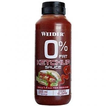 Salsa Ketchup 0% Weider 265 ml