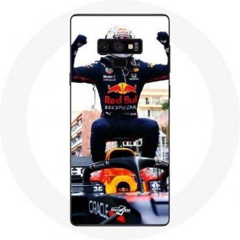 Formula 1 Max Verstappen Case for Samsung Galaxy Note 9 Black Red Yellow